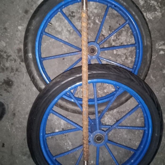 Roda Gerobak Dorong Ring 17