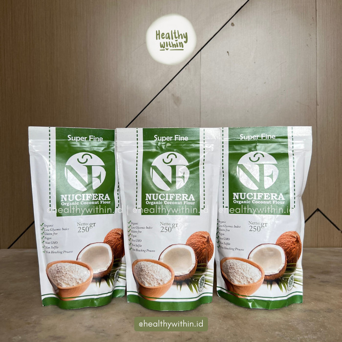 

Nucifera Organic Coconut Flour / Tepung Kelapa Organik 250Gr
