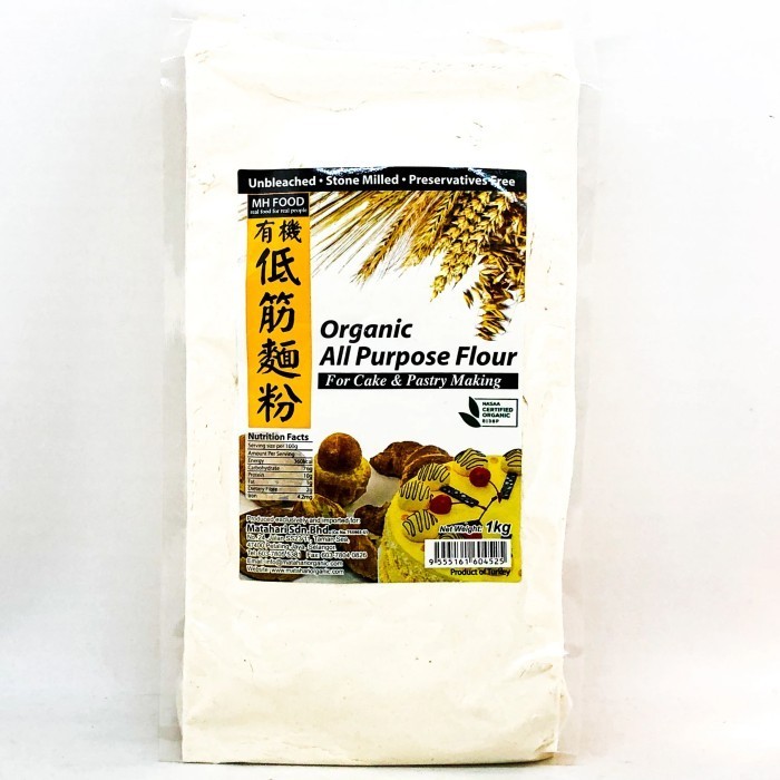 

Mh Organic All Purpose Flour 1Kg Tepung Serbaguna Organik