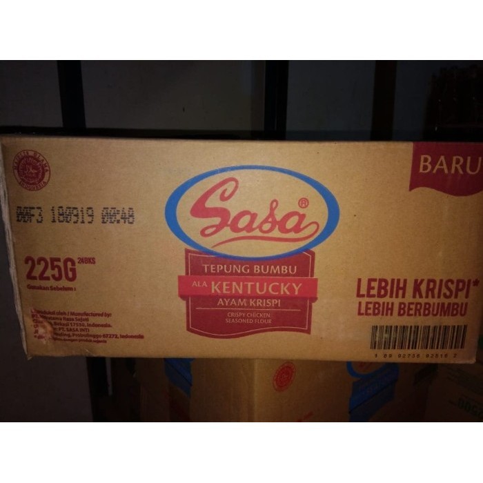 

Sasa Tepung Bumbu Serbaguna 225 Gram Per Dus