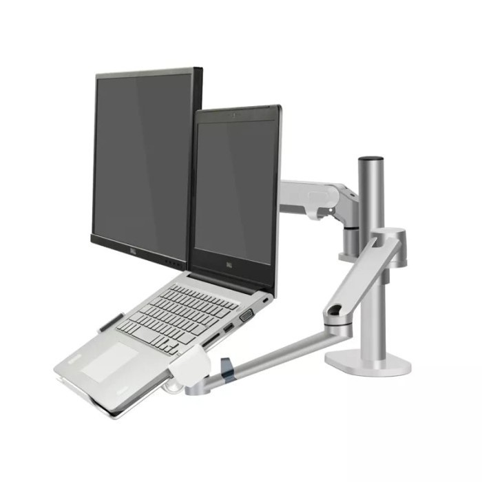 bracket monitor dual arm monitor Laptop adjustable & rotate 360