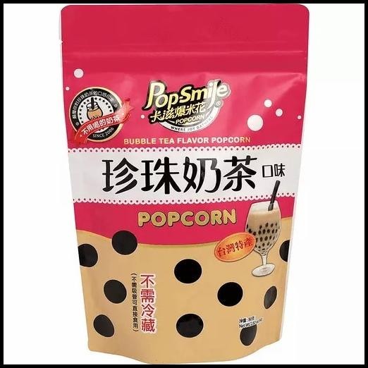 

[80Gr] Pop Smile Popcorn Brown Sugar + Milk Tea - Pop Corn Rasa Bubble