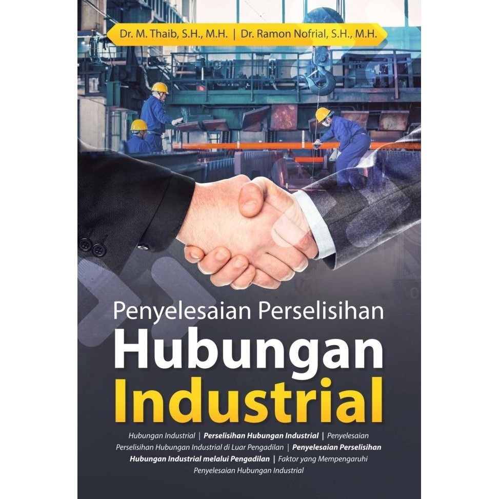 Buku Penyelesaian Perselisihan Hubungan Industrial