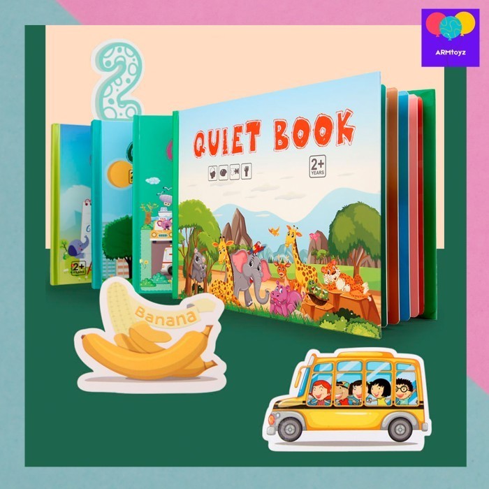 

Buku Edukasi Aktifitas Tempel Anak Quite Book