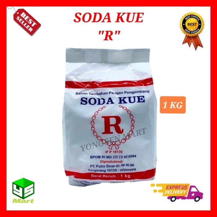 

soda kue R 1kg / Soda R 1kg K01