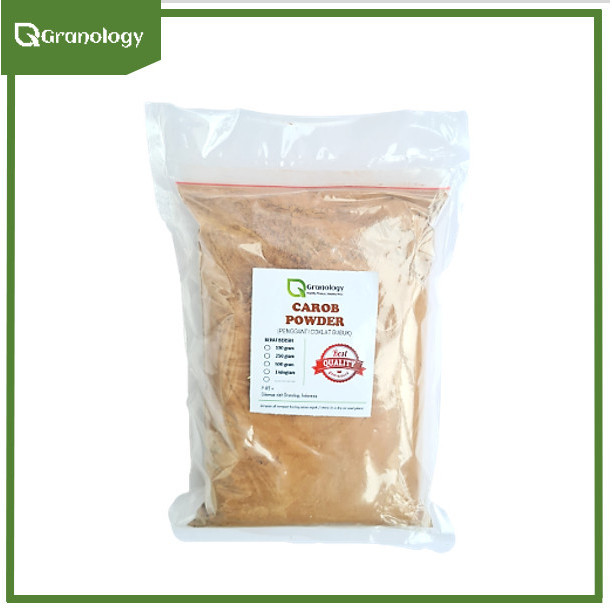 

Bubuk Coklat Pengganti / Carob Powder (1 kilogram) by Granology K01
