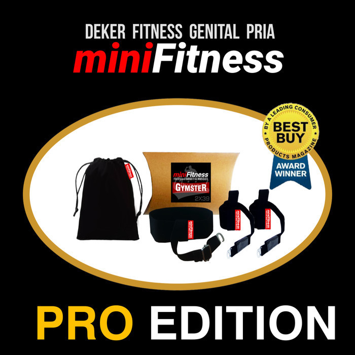 Warelly - Deker Fitnes Minifitnes Original Minifitness Alat Fitness Genital Pria