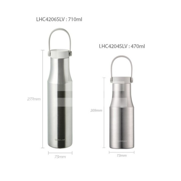 Locknlock Metro Single Tumbler Silver