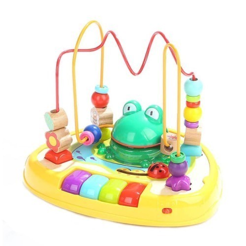Top Bright Sound Frog Bead Maze