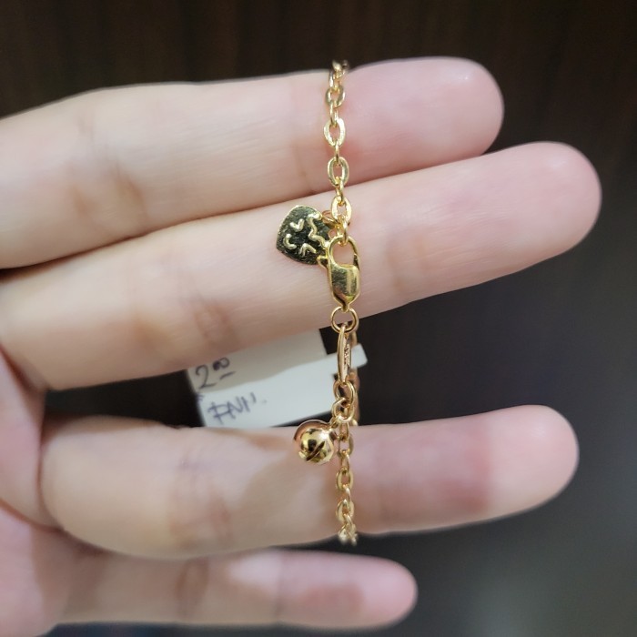 GELANG ANAK TERANG JAYA EMAS KUNING 700/16K