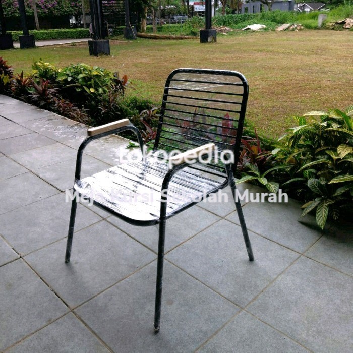 Ready Stok - Kursi Cafe Minimalis Besi Kursi Cafe Outdoor Kursi Taman Full Besi