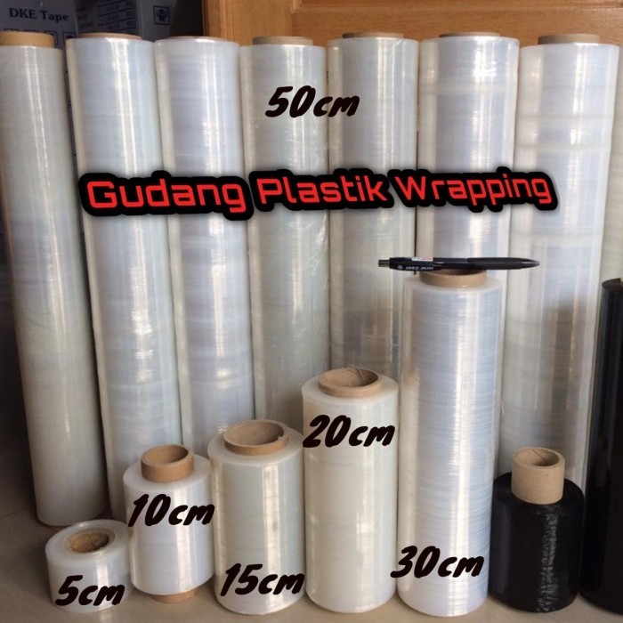 

PLASTIK WRAPPING LEBAR 50 CM STRETCH FILM PLASTIC WRAP WRAPING REPING