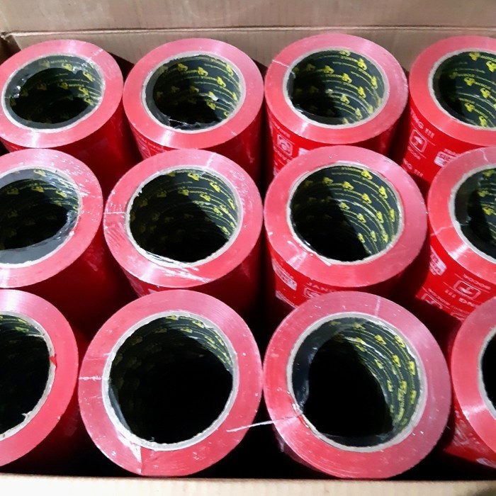 

Lakban Fragile Merah 48Mm 100Mtr Full Jangan Di Banting