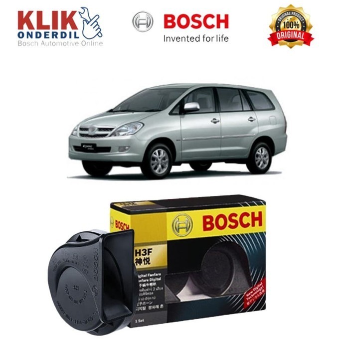 Bosch Klakson Mobil Toyota Kijang Innova H3F Digital Fanfare (Keong)