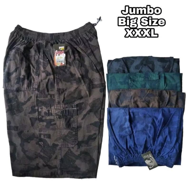 Celana Pendek Kain Tebal Size Dewas Xl/Jumbo Big Size Xxxl Pria Dewasa Motif Doreng  Us Army Lagi Viral