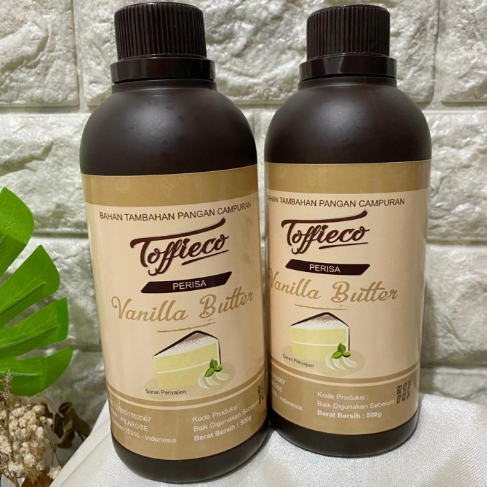

Toffieco Pasta Vanilla Butter 500 Gr - Perisa Vanili Butter Toffieko