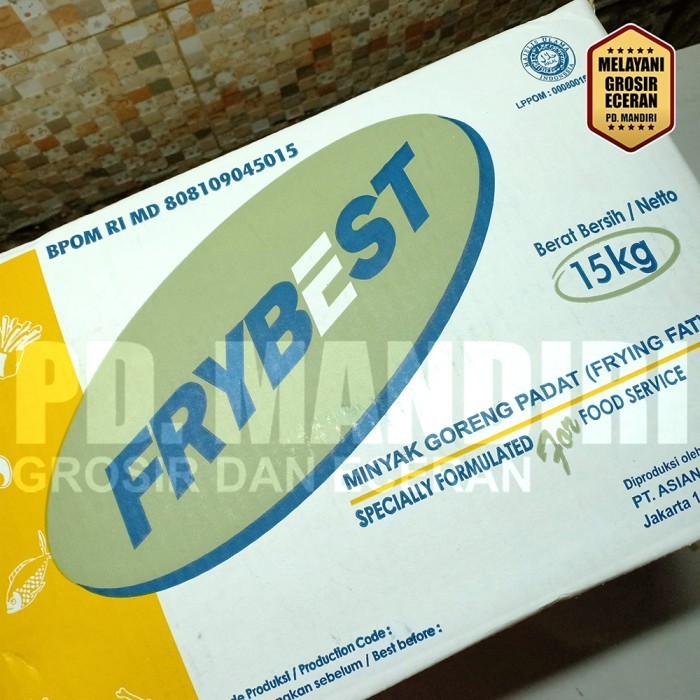 

Frybest 15 Kg / Frying Fat / Minyak Lemak Nabati