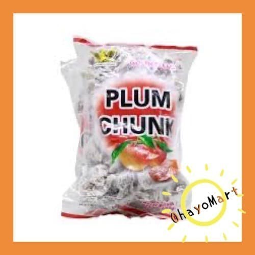 

Manisan Kiamboy/ Golden Eagle Plum Chunk/ Plum/ White Prune Chunk 500G