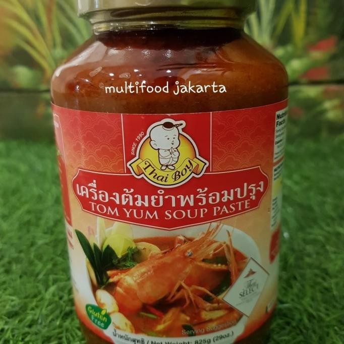 

TOMYAM PASTE THAIBOY JUMBO 825GR/bumbu tomyam shabu shabu CS81