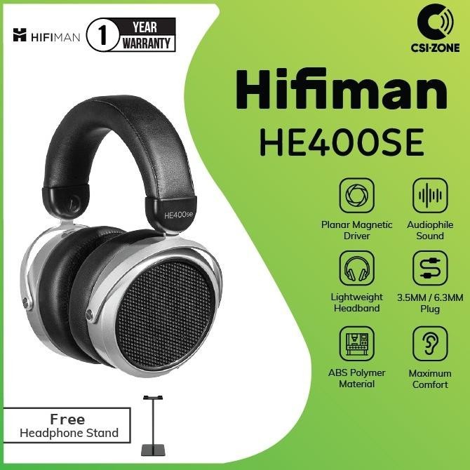 Hifiman HE400SE / HE400 SE Open Back Planar Magnetic Headphone