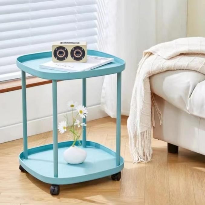 Highline Meja Nakas Meja Tamu Meja Kopi Meja Roda Minimalis