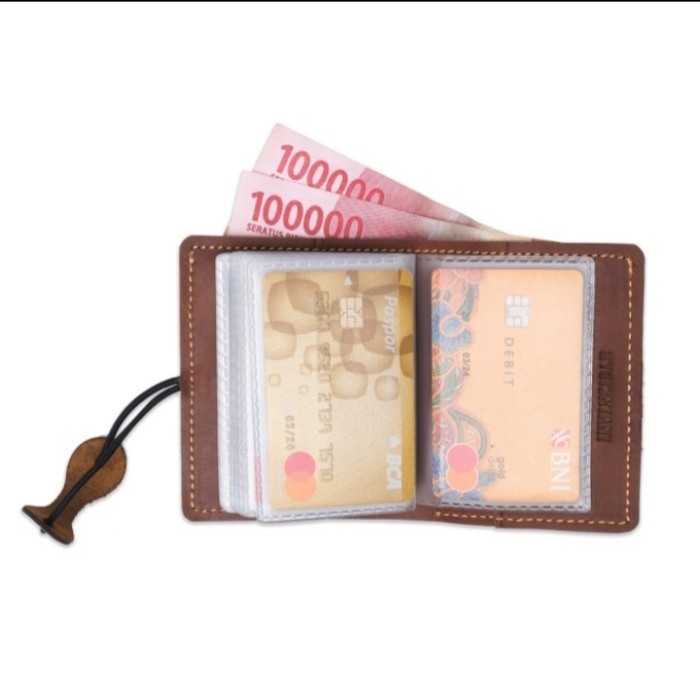 

Dompet Kartu Kulit Dompet Kulit Asli 26 Slot Card