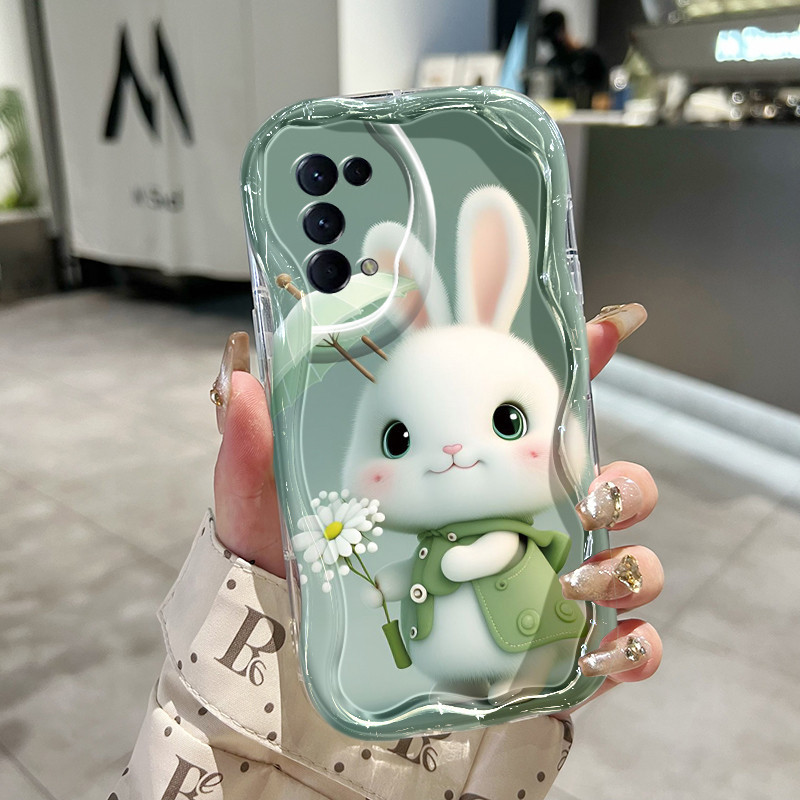 Casing Hp Untuk OPPO Reno 5 4G Reno 5 5G Reno 5K 5G Case Casing HP pola kelinci bagus Kasing pelindu