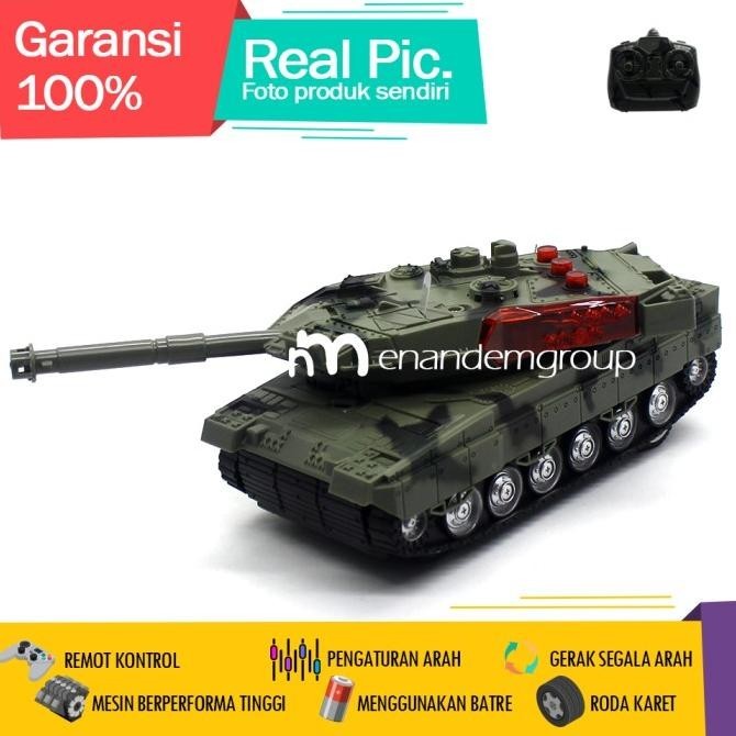 Mainan Remote Control RC Tank Tiger