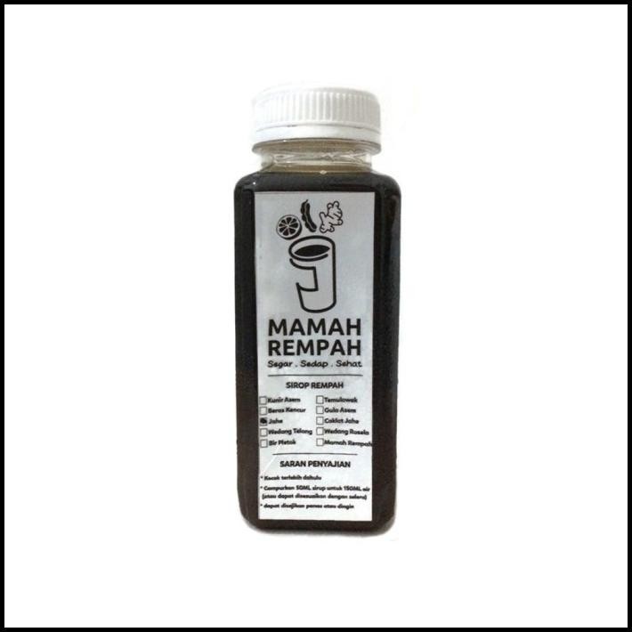 

BEST DEAL SIRUP JAMU JAHE SARI REMPAH GINGER MINUMAN SEHAT HERBAL 250ML !