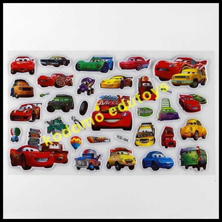 

GRATIS ONGKIR STICKER STIKER ANAK TIMBUL KARAKTER CARS 2602