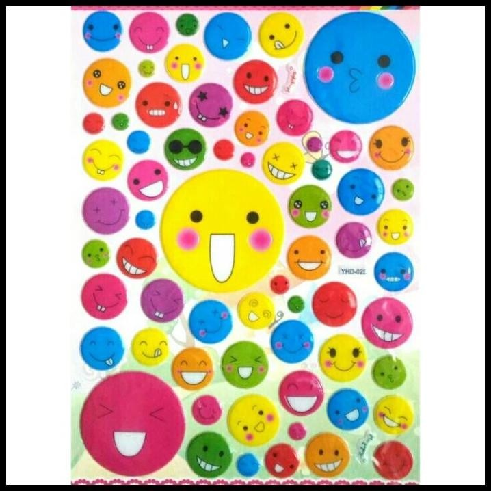 

TERMURAH STICKER STIKER TIMBUL SMILEY !