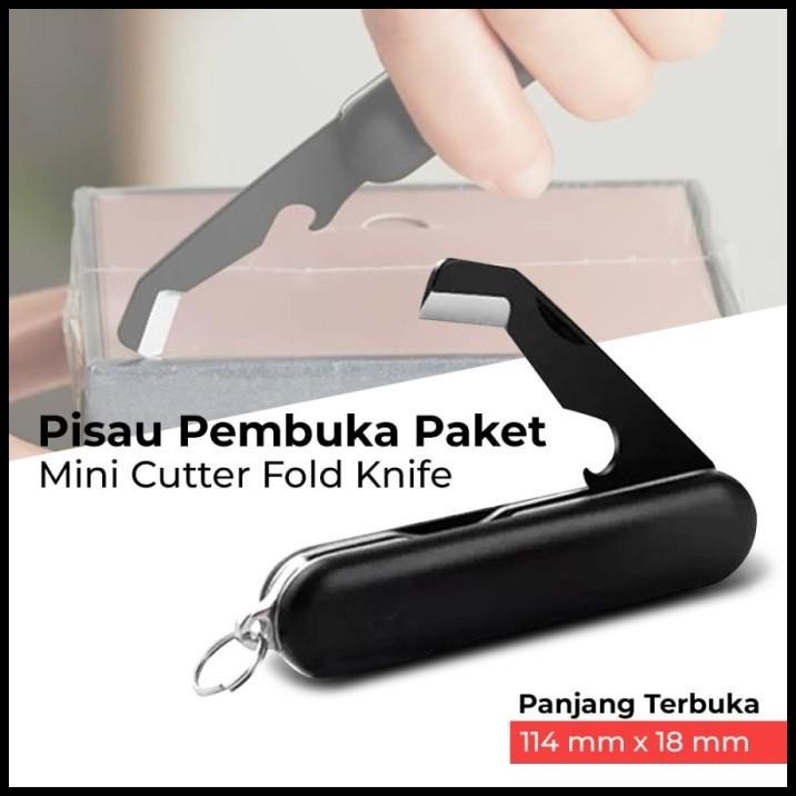 

TERMURAH HUOHOU PISAU CUTTER PEMBUKA PAKET DUS UNBOXING BOKS SERBAGUNA PRAKTIS