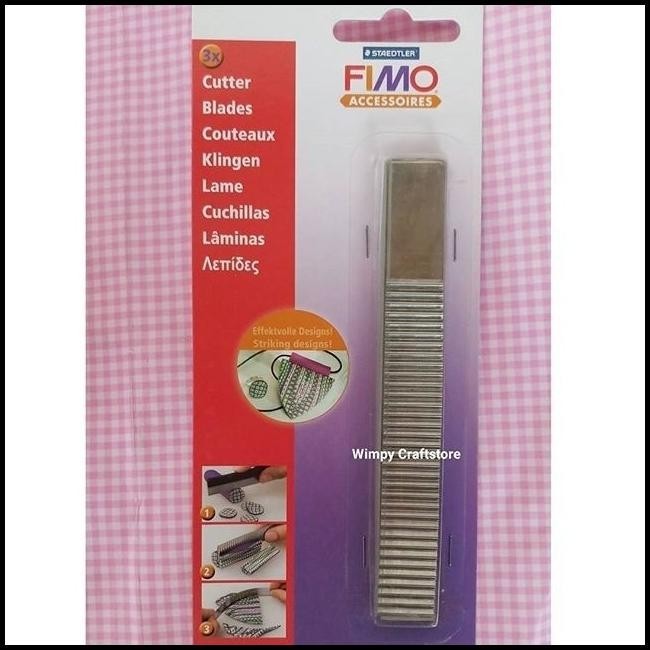 

TERMURAH FIMO CUTTER BLADE ALAT POTONG POLYMER CLAY CUTTER SLICE ALAT CLAY CRAF !
