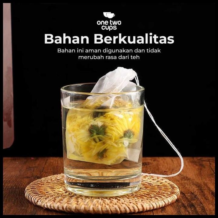 

TERMURAH KANTONG TEH CELUP KOSONG TEABAG 100 PCS -BUNGKUS TEH CELUP KOSONG !!!!!!