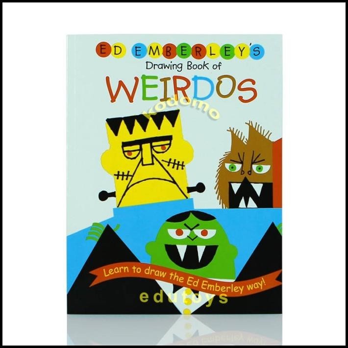 

TERMURAH ED EMBERLEY'S DRAWING BOOK OF WEIRDOS !!