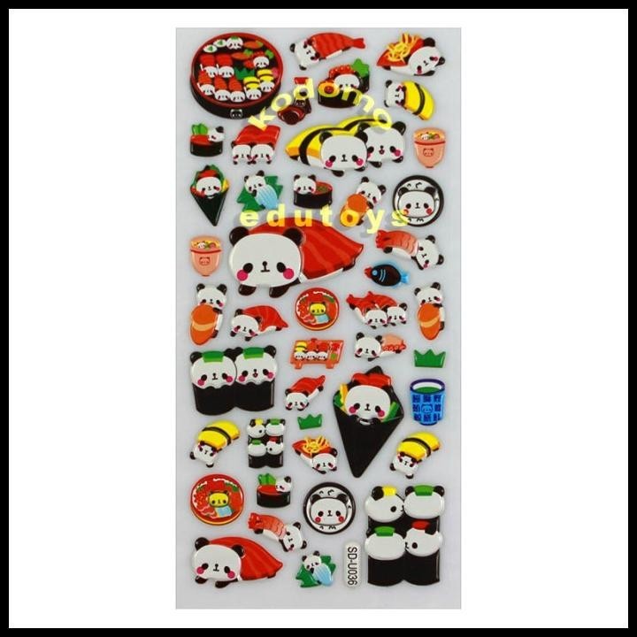 

TERMURAH STICKER STIKER ANAK TIMBUL PANDA 2939 !!!!