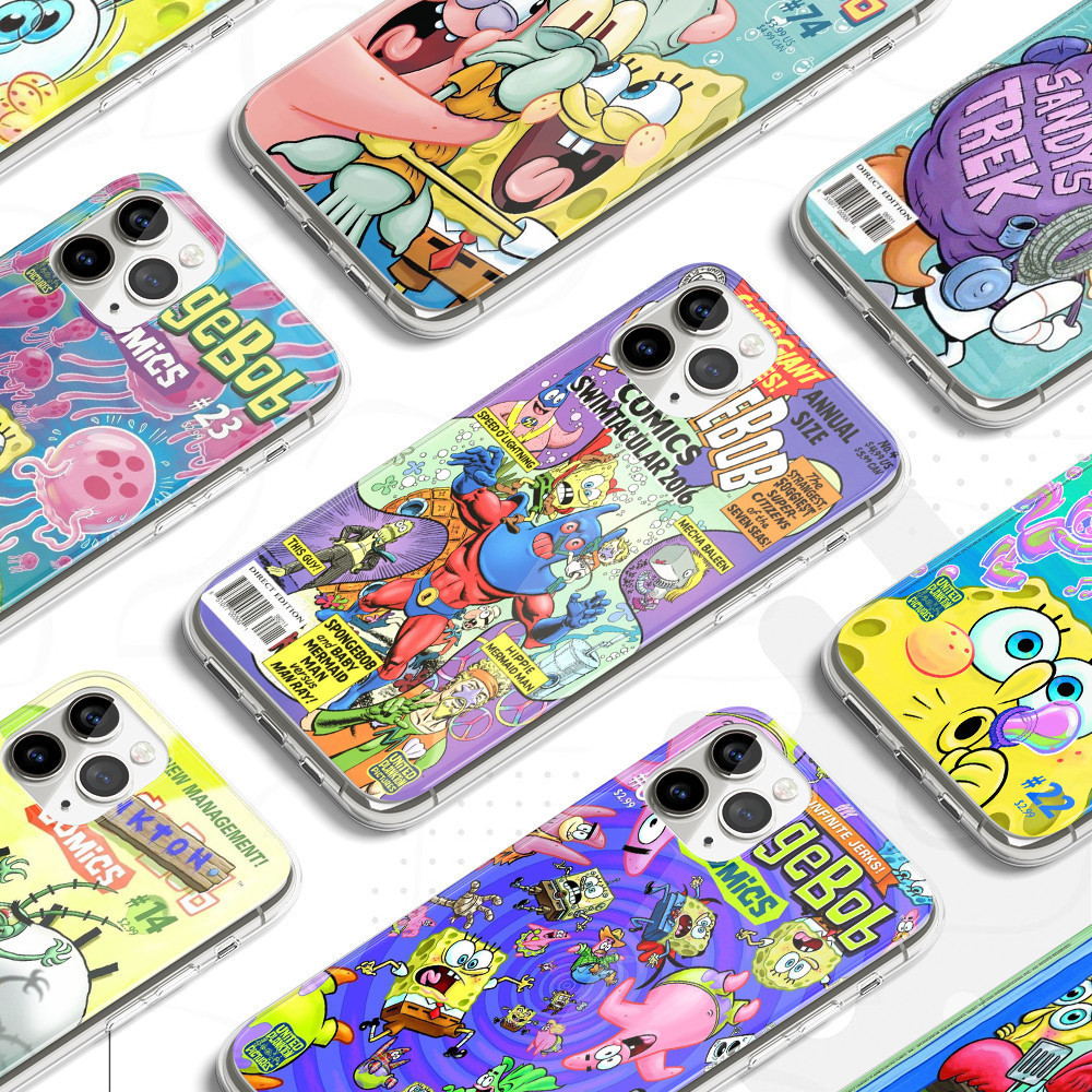 Case Premium Spongebob Comic Collection (Semua Type HP)