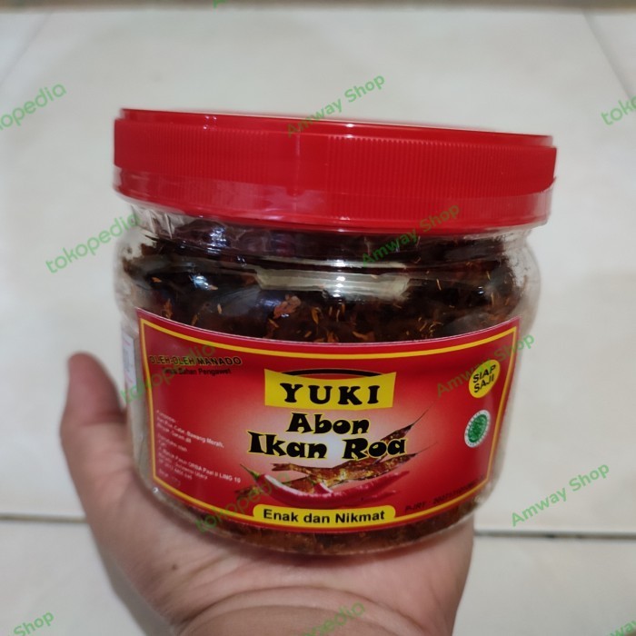 

Yuki Abon / Sambal Ikan Roa Oleh-Oleh Makanan Khas Manado