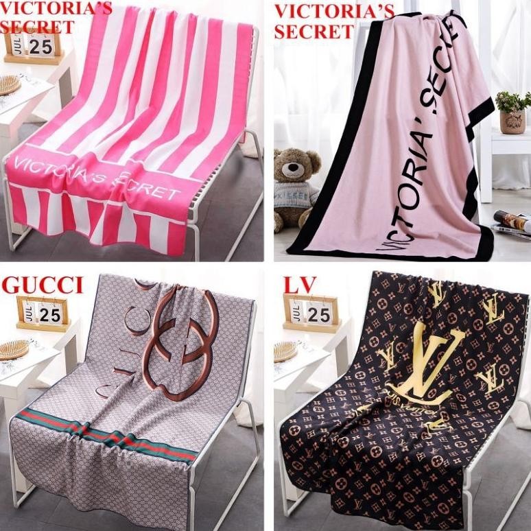 Apmart Beach Towel Handuk Pantai  | Handuk Mandi Dewasa Microfiber Motif Branded Import Sultan Size 