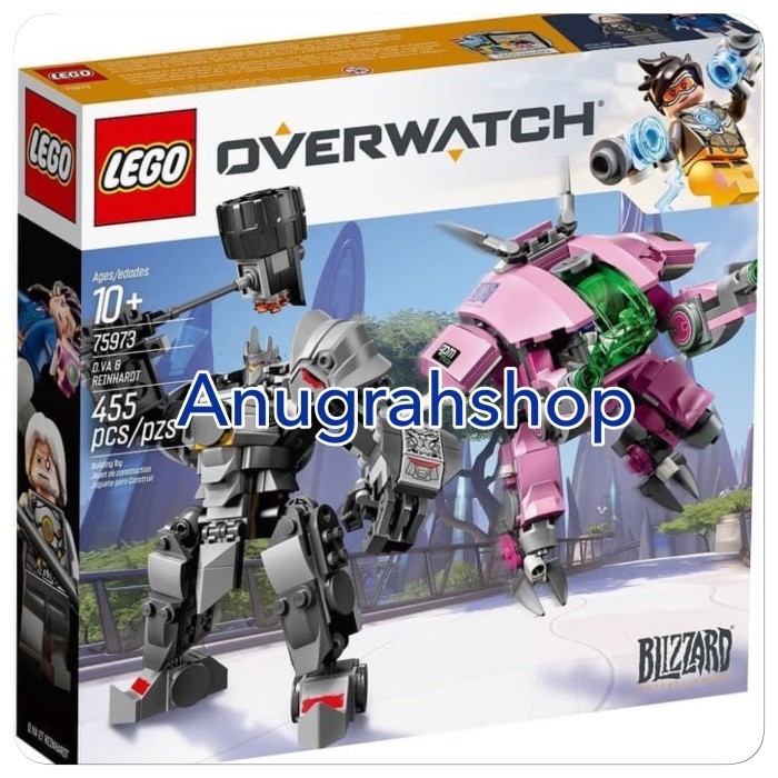 LEGO 75973 OVERWATCH D Va & Reinhardt - Blocktopia