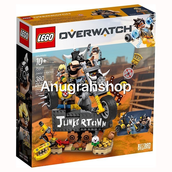 LEGO 75977 OVERWATCH Junkrat & Roadhog - Blocktopia