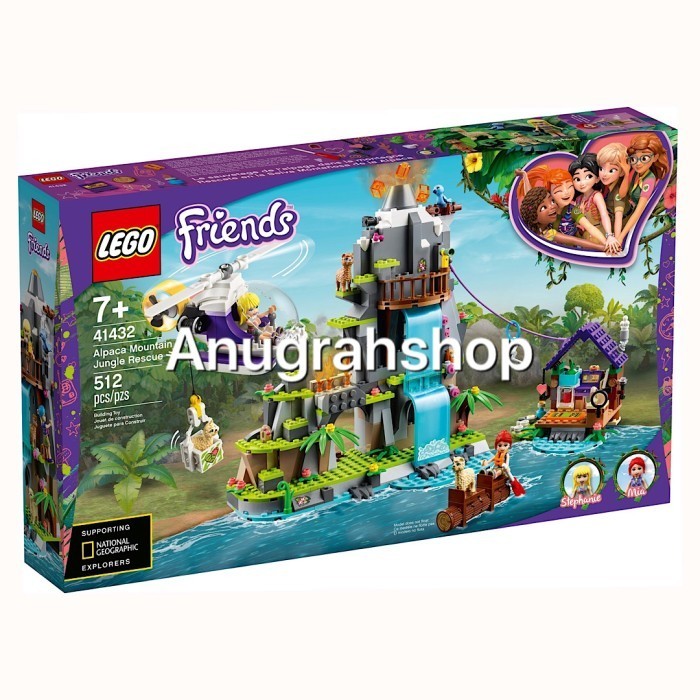 LEGO 41432 FRIENDS Alpaca Mountain Jungle Rescue - Blocktopia