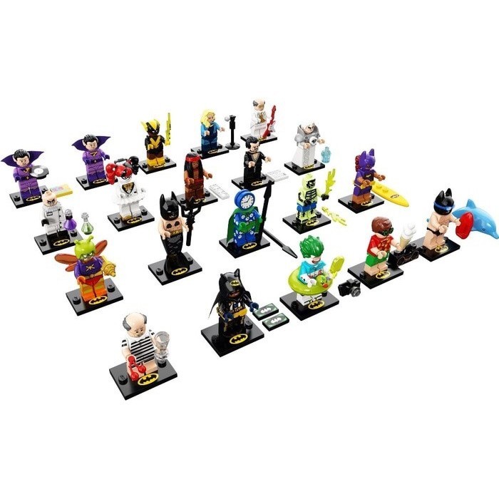 LEGO 71020 MINIFIGURES The LEGO Batman Movie Series 2 Complete Set - Blocktopia