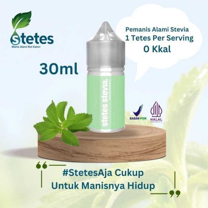 

Stetes Stevia 30 Ml Pengganti Gula Halal - Adelineez