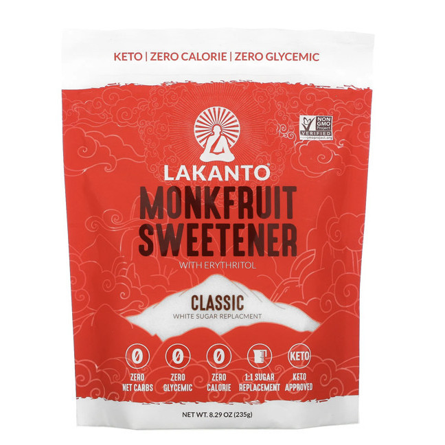 

Lakanto Monkfruit Sweetener With Erythritol Classic (235G) - Adelineez