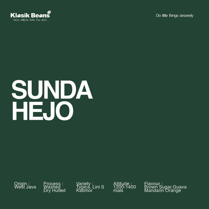 

Arabica Sunda Hejo - 250Gr