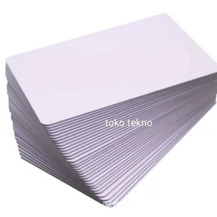 Kartu Inkjet Pvc Blank Card Pvc Inkjet Cr80 Id Card Inkjet 1Box 200Pcs