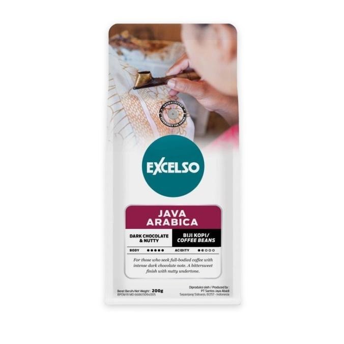 

Excelso Java Arabica Biji 200G Twin Pack