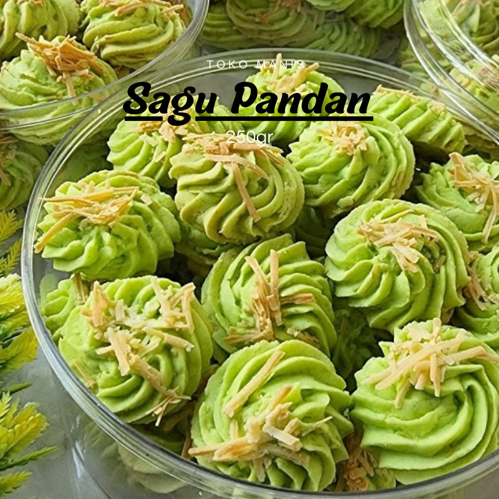 

KUE SAGU PANDAN | ROTI KUE KERING | KUE LEBARAN