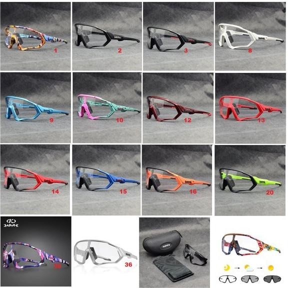 Premium Kacamata Kapvoe Photocromic Lens Photochromic Sepeda Roadbike Mtb Seli Balap Lipat Xc Kaca M